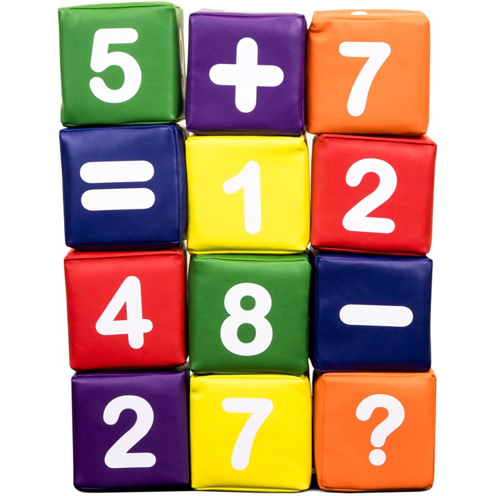 Number Soft Play Blocks