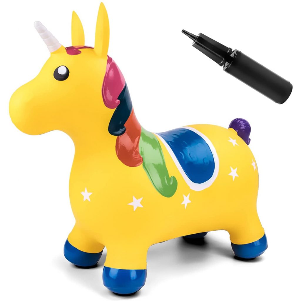 Tikes Yellow & Blue Bouncy Animals